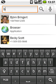 Quick Search Box for Android