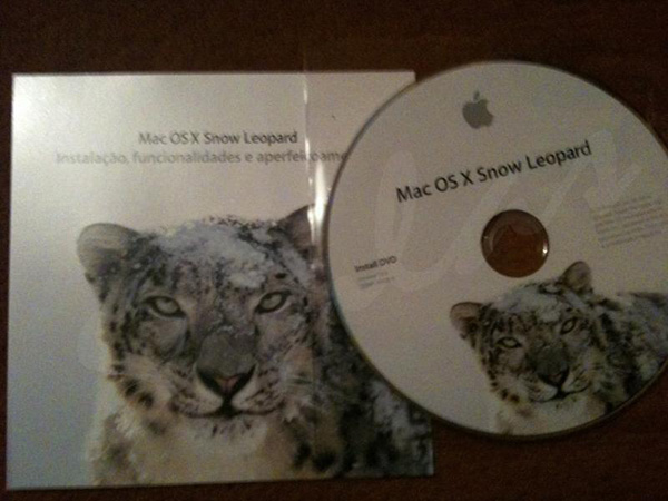 Mac OS X 10.6 Snow Leopard インストーラーディスク