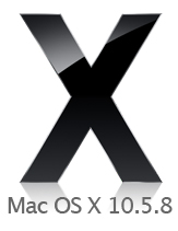 Mac OS X 10.5.8 ビルド版