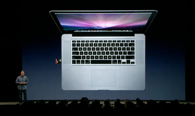 新しい15インチMacBook Pro