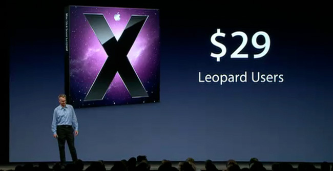 Mac OS X Snow Leopard / WWDC 09